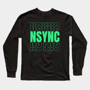 NSYNC urban style Long Sleeve T-Shirt